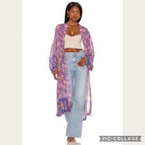 Revolve x Spell & The Gypsy Juniper Duster in Violet Purple